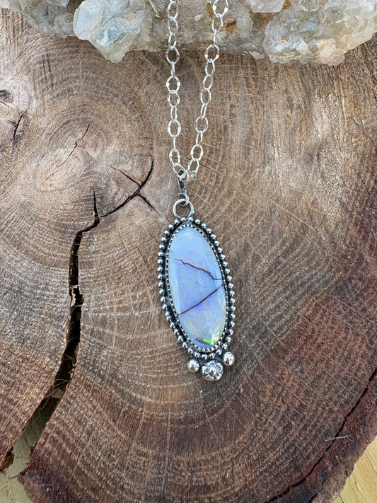Monarch Opal Necklace