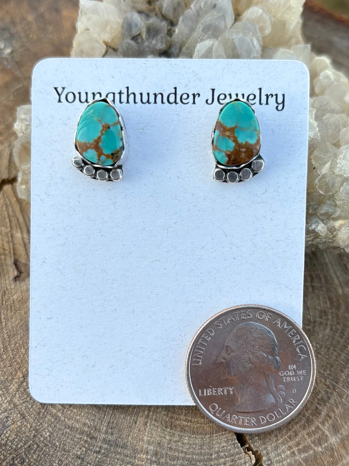 Kingman Turquoise Earrings