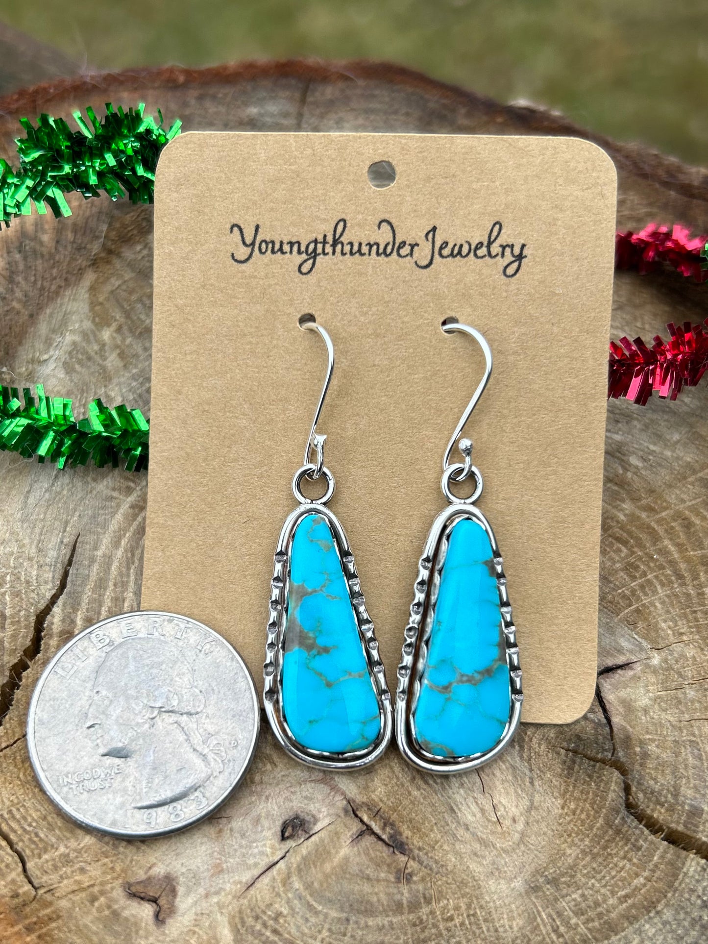Kingman Turquoise Earrings