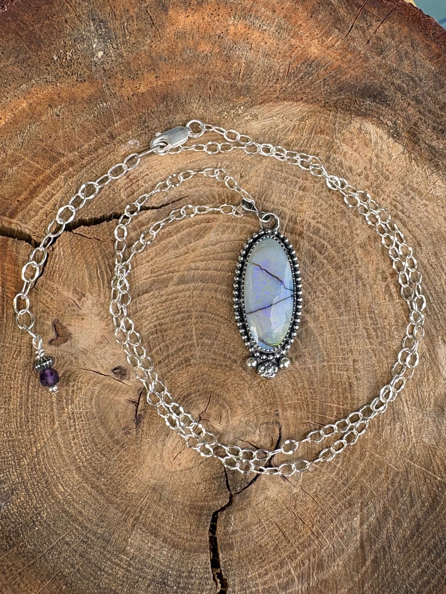 Monarch Opal Necklace