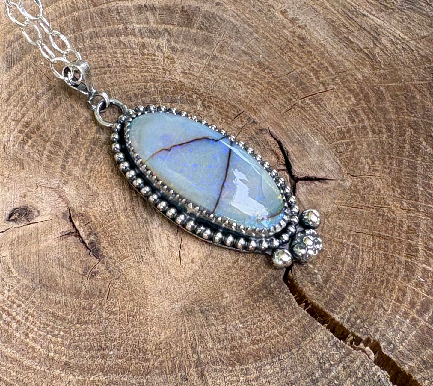 Monarch Opal Necklace