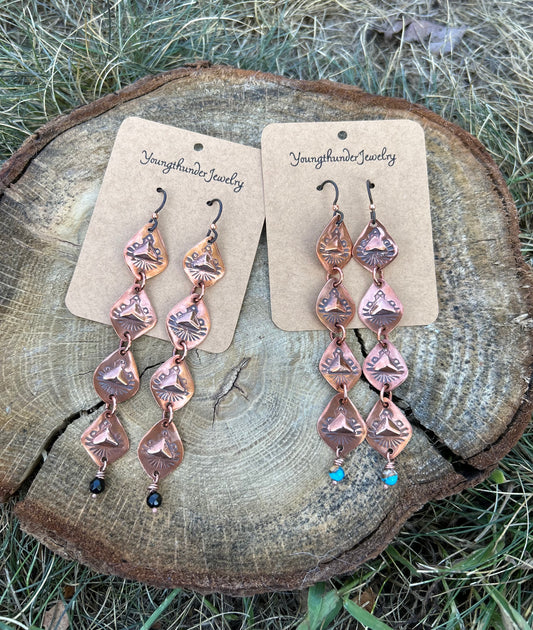 Sunrise Earrings (4 tiered)