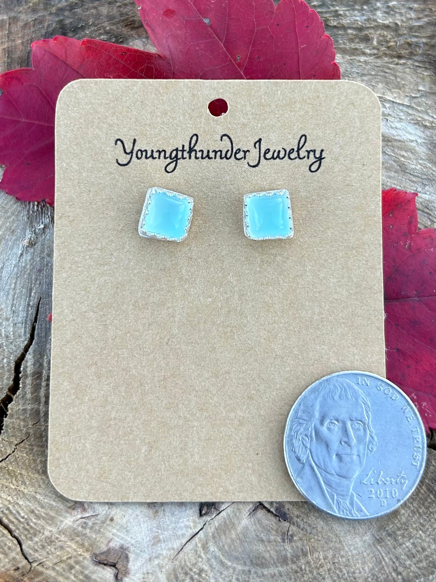 Chalcedony Earrings