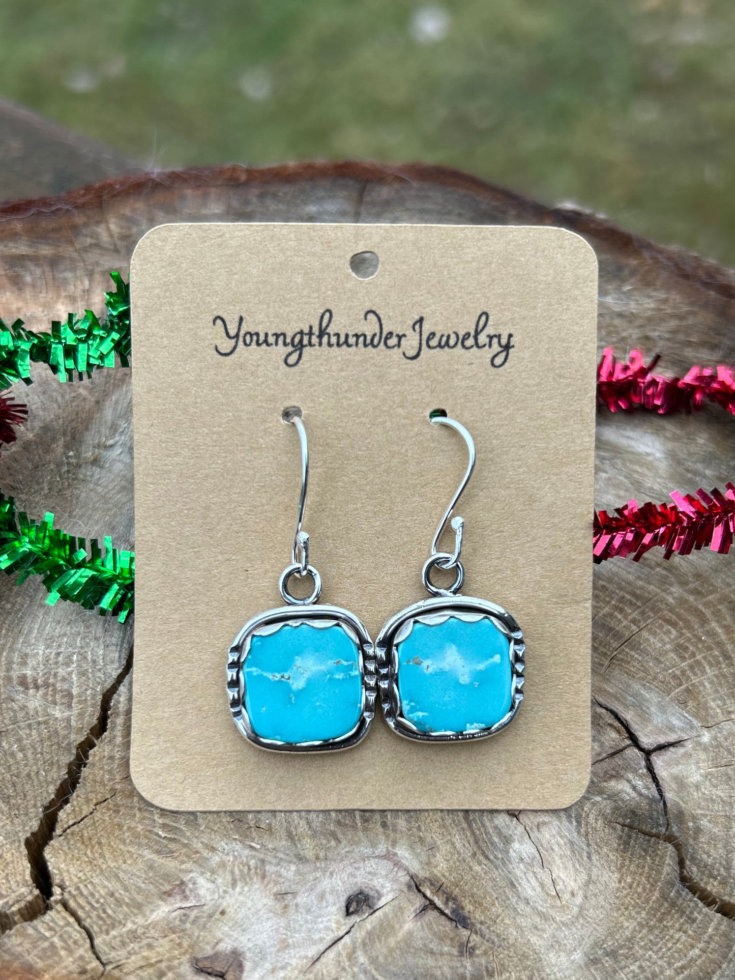 Kingman Turquoise Earrings