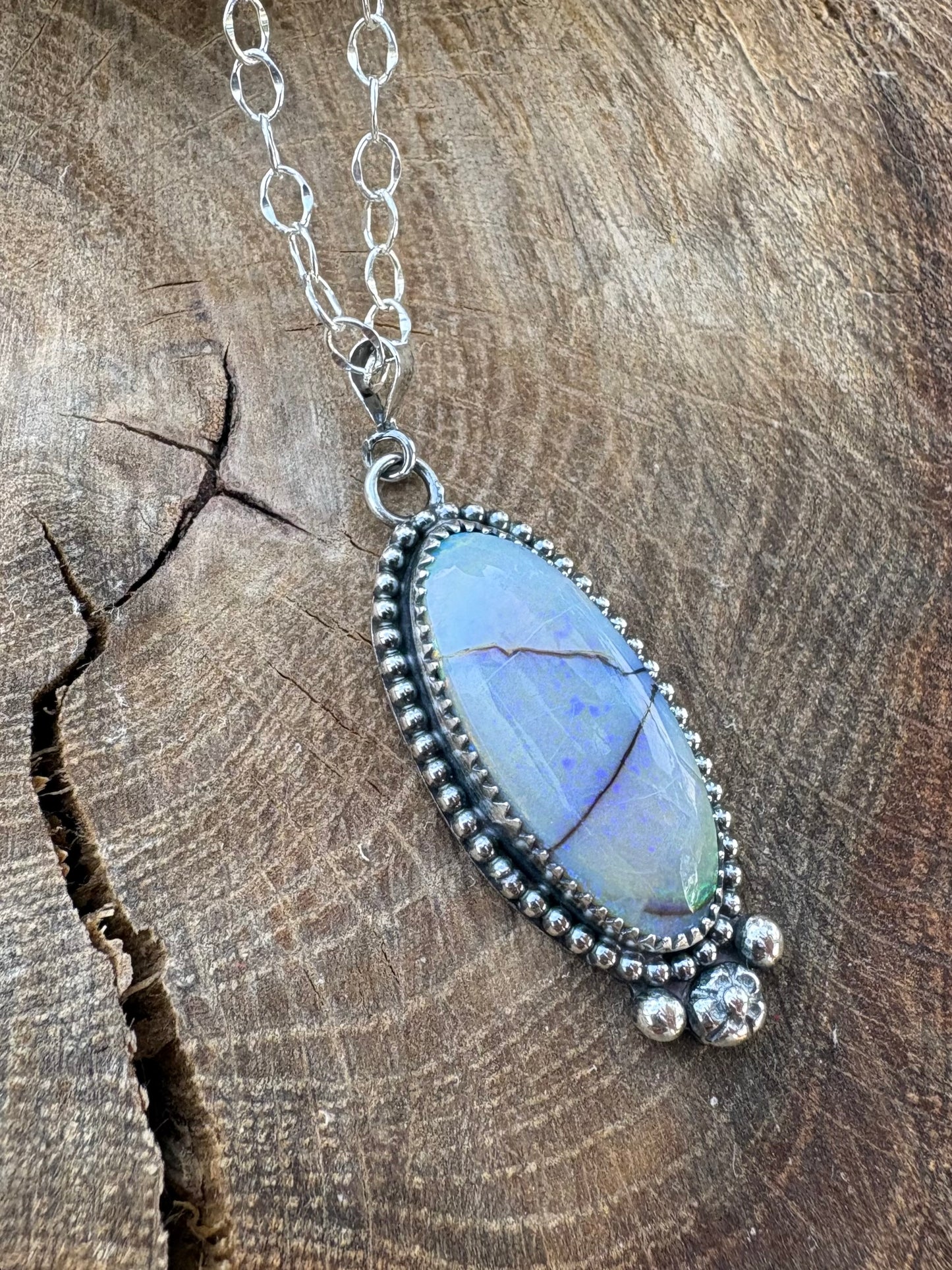Monarch Opal Necklace