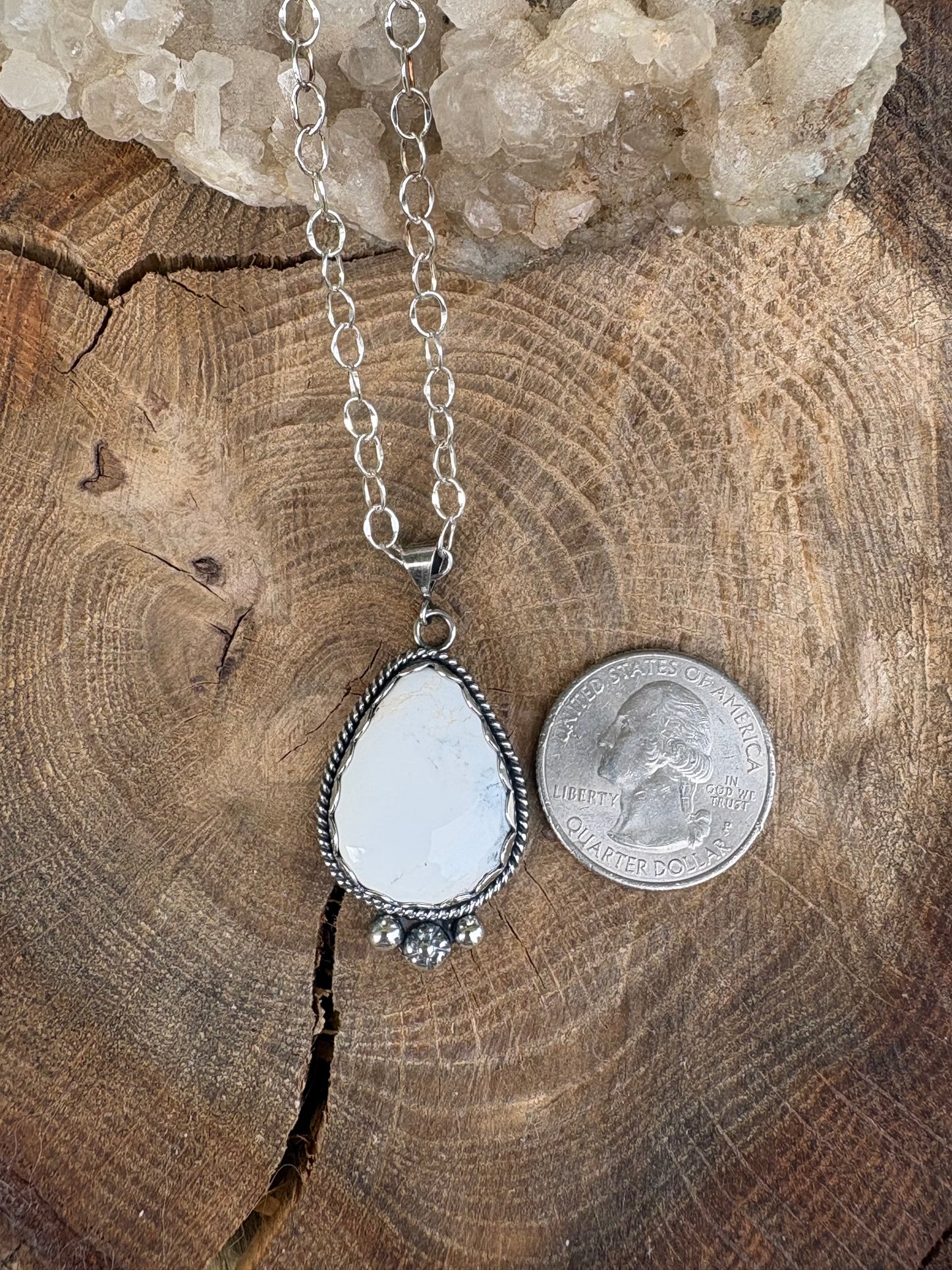 White Buffalo Necklace