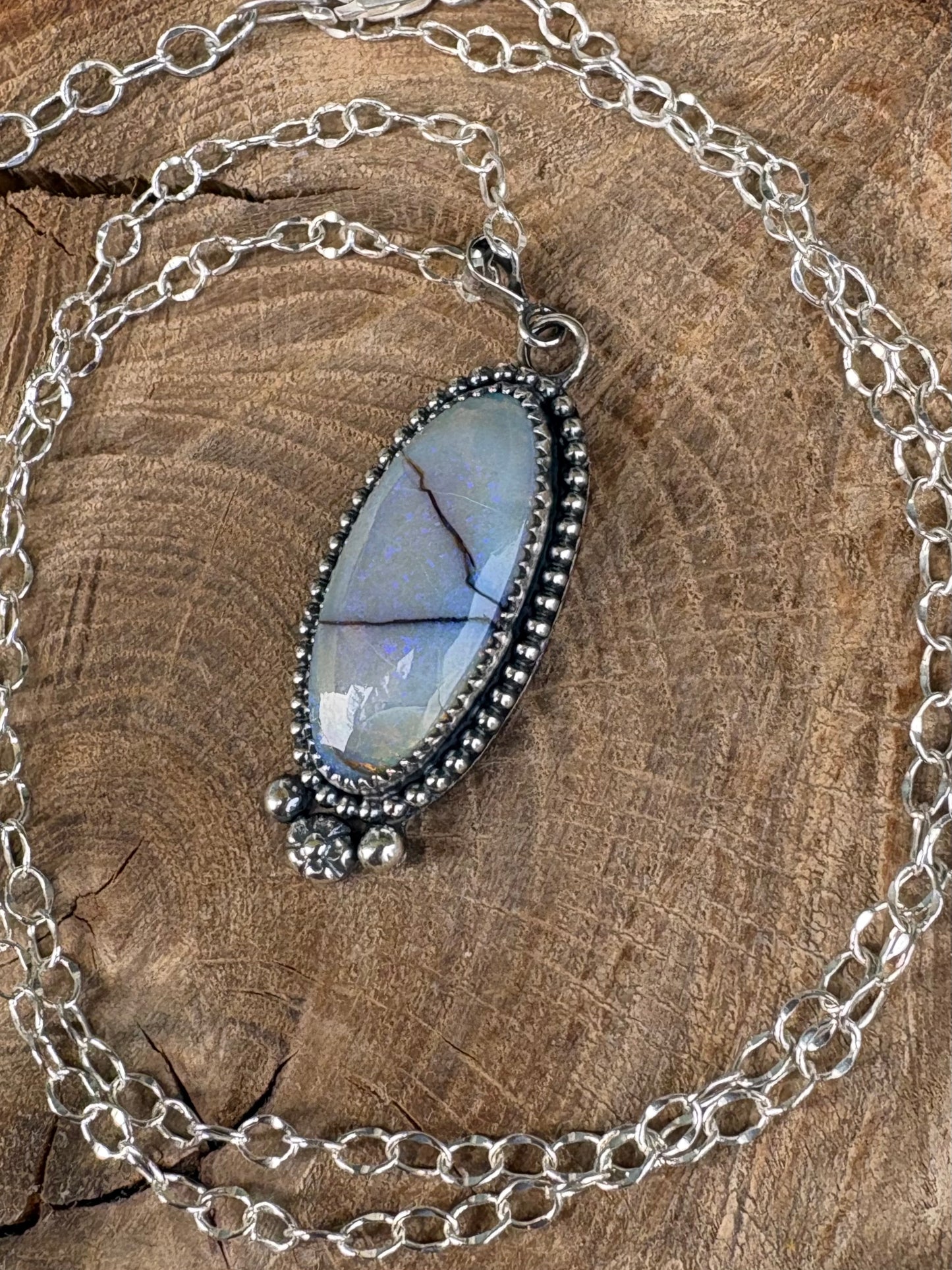 Monarch Opal Necklace