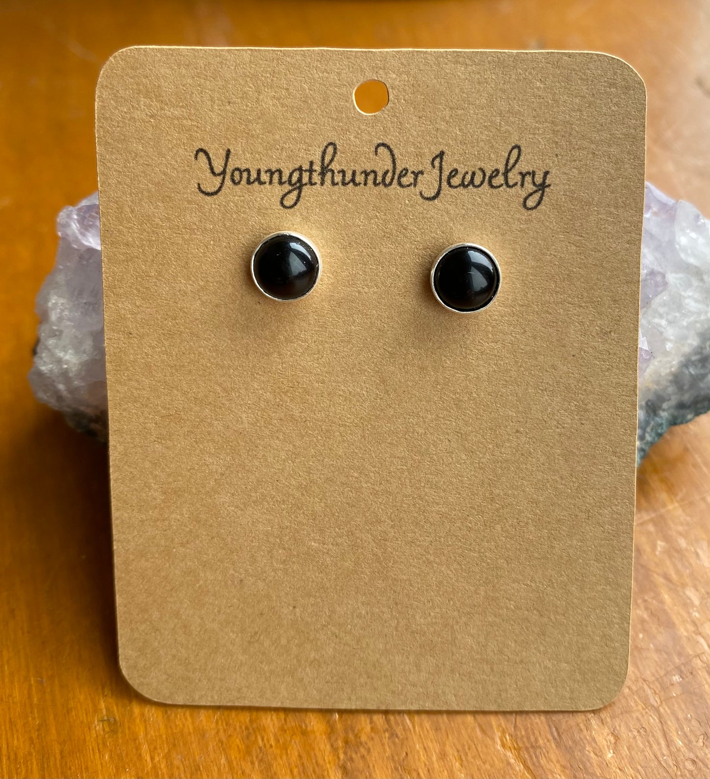 Black Onyx Studs