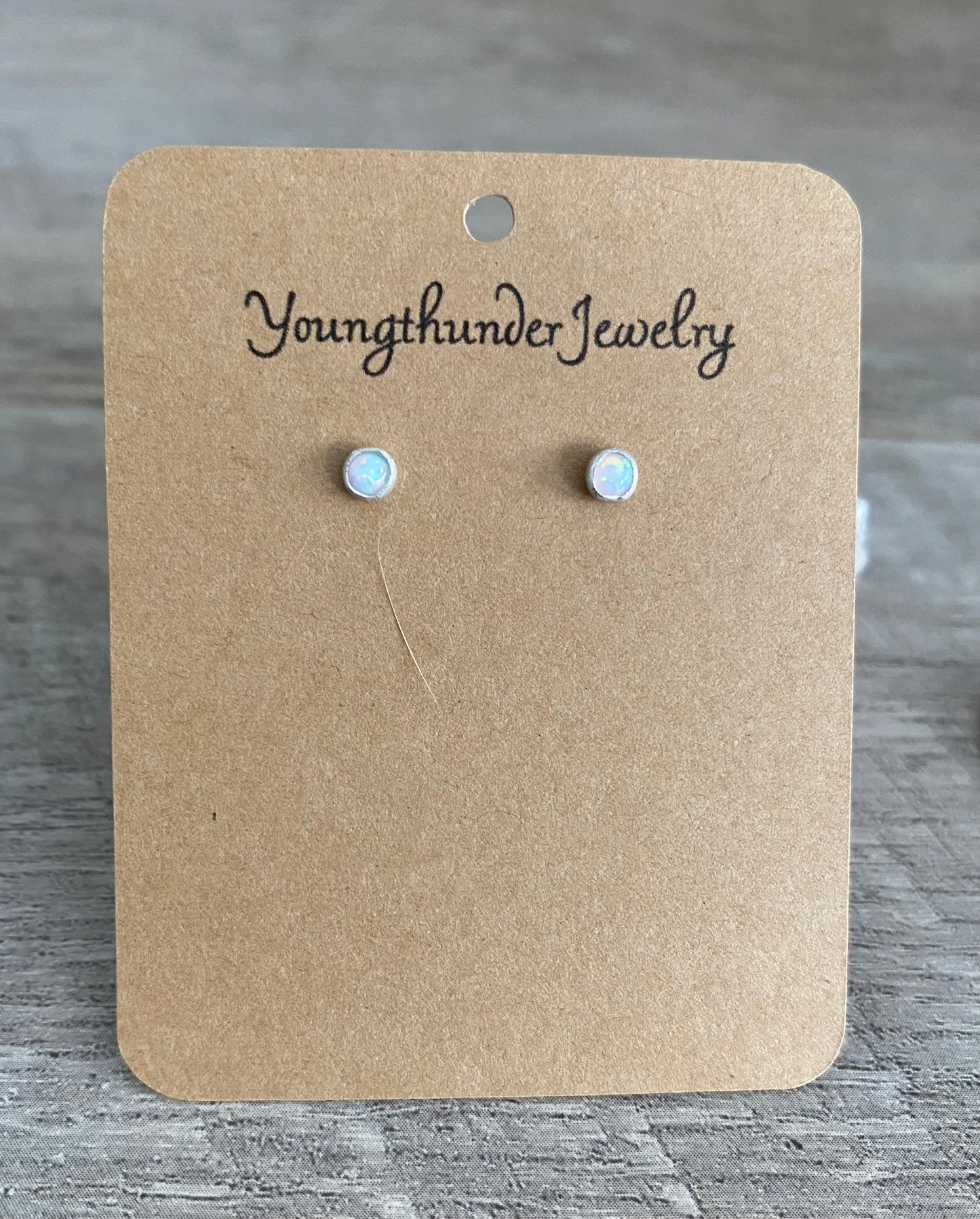 Petite Opal Stud Earrings